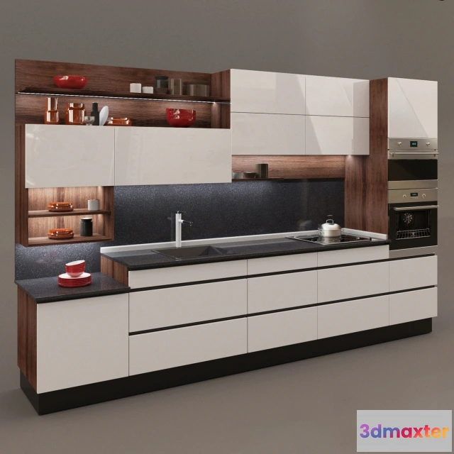 1646046 - kitchen - Kitchen Everest 3D Max