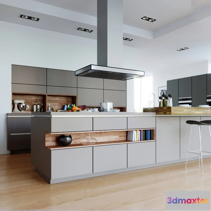 1646156 - kitchen - Kitchen Furniture 260 3D Max