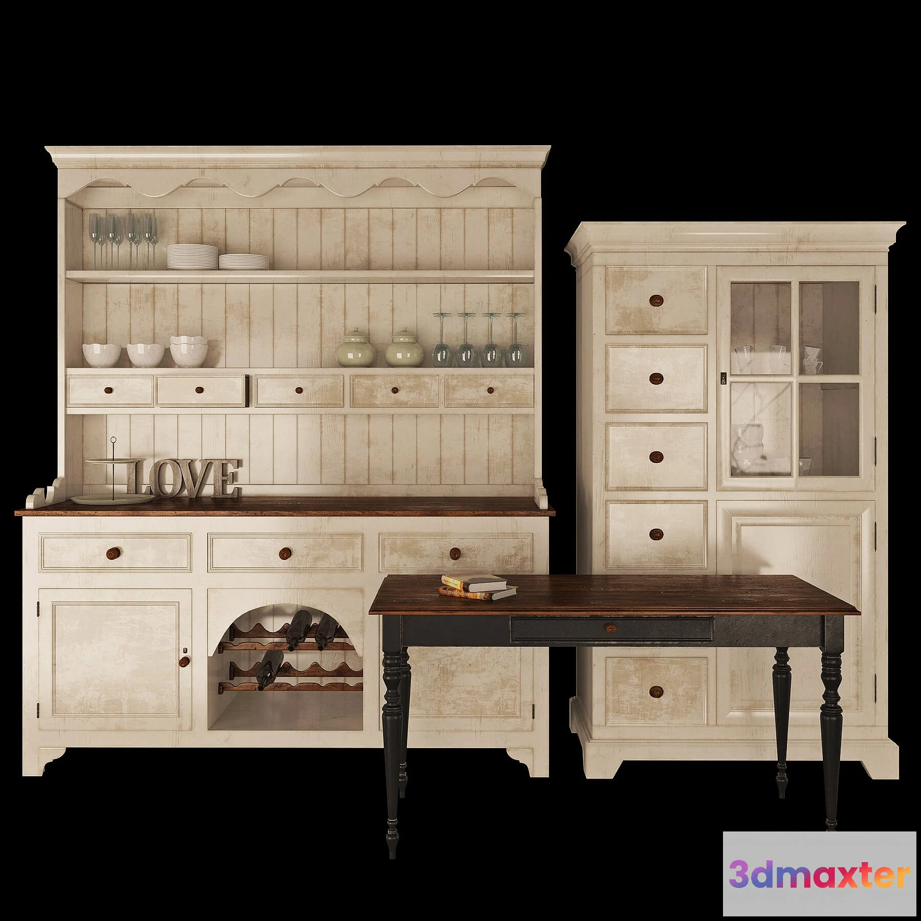 1646172 - kitchen - Kitchen Set 012 3D Max