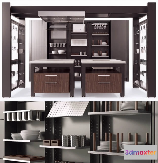 1646176 - kitchen - Kitchen Furniture 023 3D Max