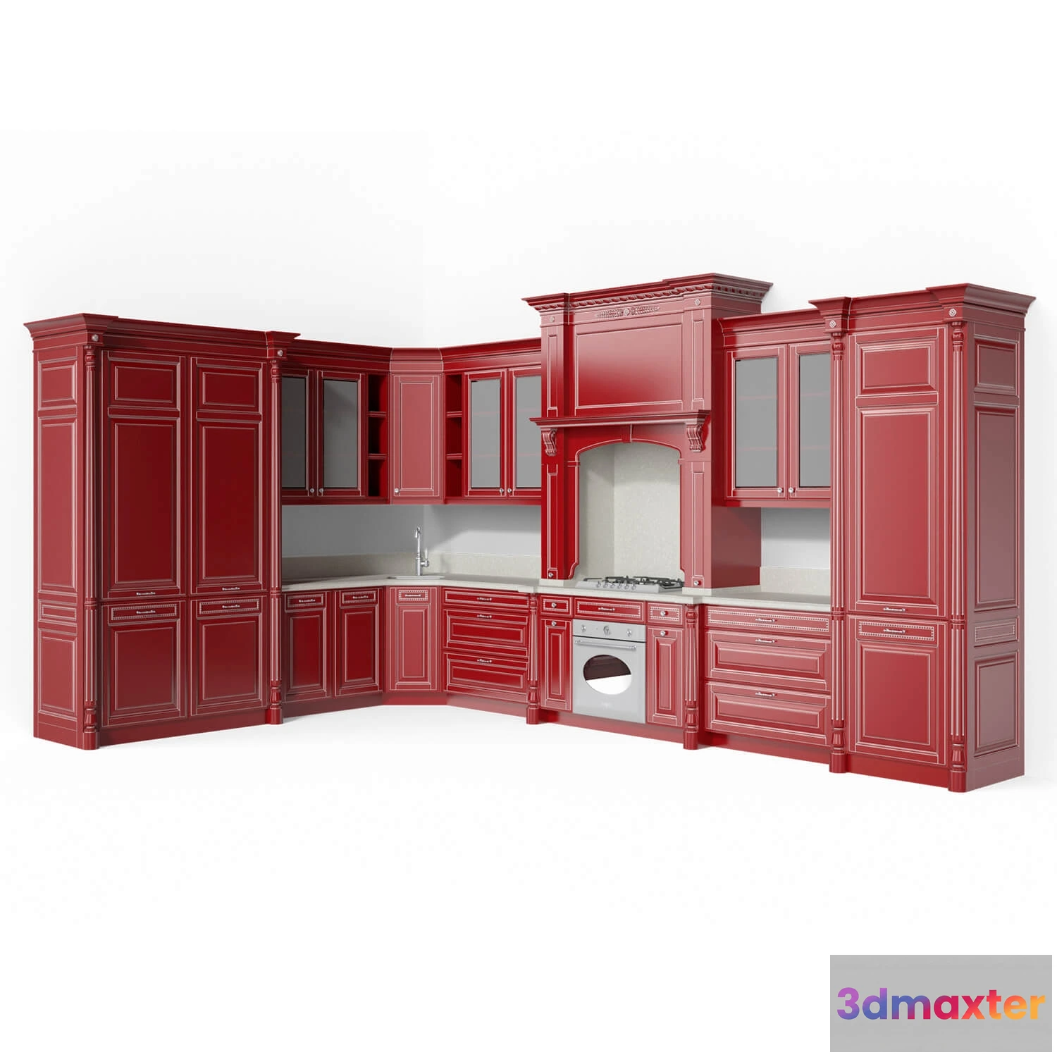 1646276 - kitchen - Kitchen furniture 17 3D Max