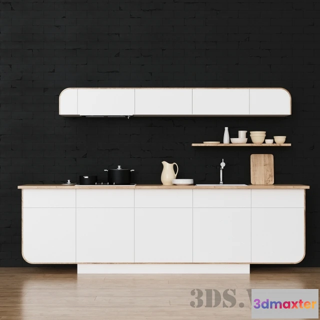 1646298 - kitchen - KITCHEN modern 01 3D Max