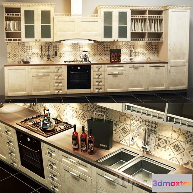 1646322 - kitchen - Kitchen 3D Max