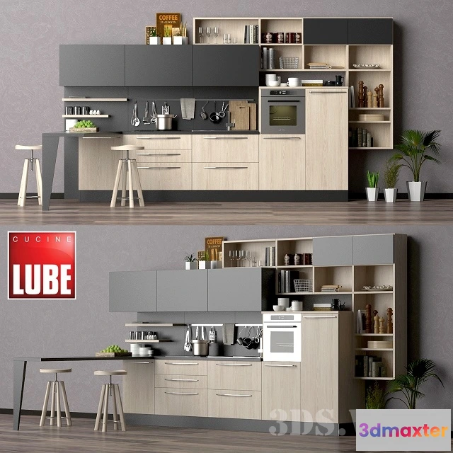 1646468 - kitchen - LUBE CUCINE kitchen 3D Max