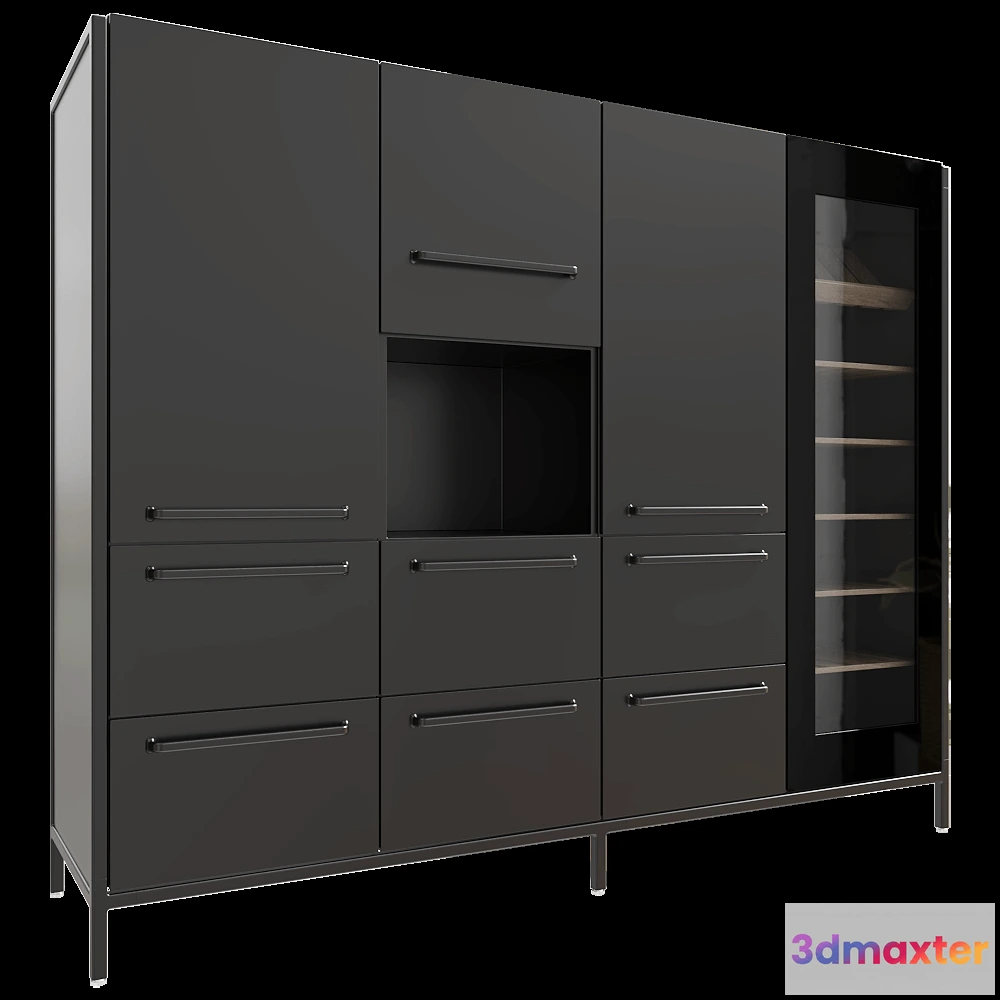 1646480 - Vipp - Kitchen Vipp V1 High module 3D Max