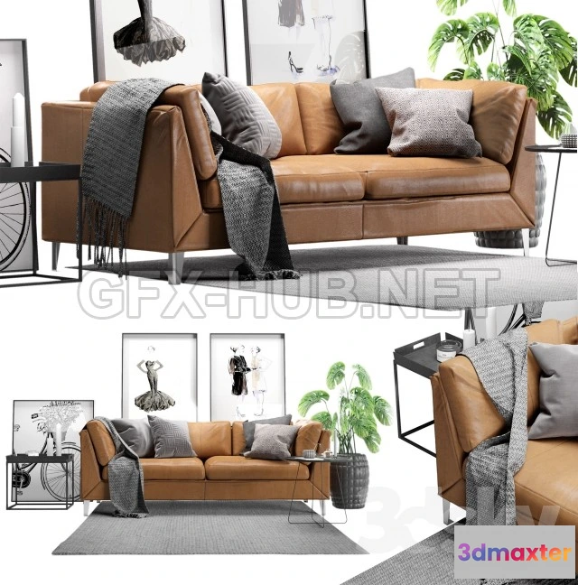 1090974 - Scandinavian living set. Ikea Stockholm - 224531