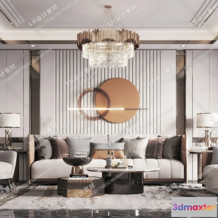 1117330 - LIVING ROOM 3D SCENES - VRAY RENDER - 034