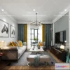 1117386 - LIVING ROOM 3D SCENES - VRAY RENDER - 062