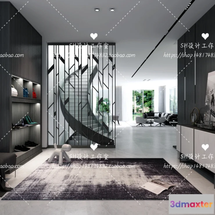 1117410 - LIVING ROOM 3D SCENES - VRAY RENDER - 074