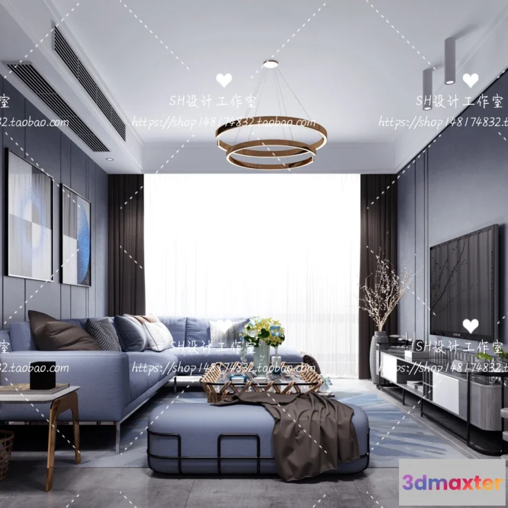 1117420 - LIVING ROOM 3D SCENES - VRAY RENDER - 079