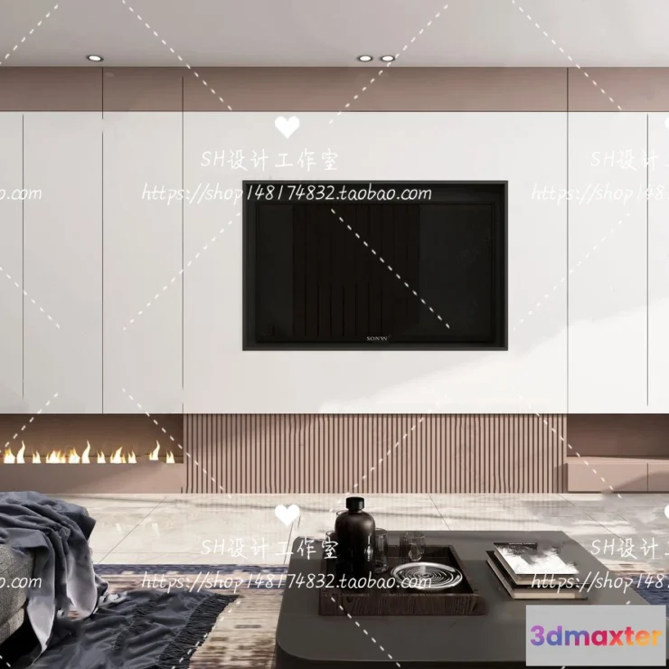 1117474 - LIVING ROOM 3D SCENES - VRAY RENDER - 106