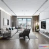 1117540 - LIVING ROOM 3D SCENES - VRAY RENDER - 139