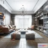 1117550 - LIVING ROOM 3D SCENES - VRAY RENDER - 144