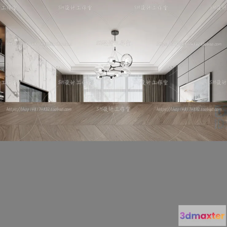 1117556 - LIVING ROOM 3D SCENES - VRAY RENDER - 147