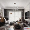 1117568 - LIVING ROOM 3D SCENES - VRAY RENDER - 153