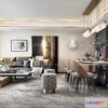 1117572 - LIVING ROOM 3D SCENES - VRAY RENDER - 155