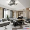 1117592 - LIVING ROOM 3D SCENES - VRAY RENDER - 165
