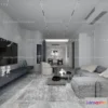 1117642 - LIVING ROOM 3D SCENES - VRAY RENDER - 190