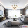 1117668 - LIVING ROOM 3D SCENES - VRAY RENDER - 203