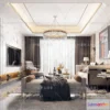 1117704 - LIVING ROOM 3D SCENES - VRAY RENDER - 221