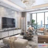 1117798 - LIVING ROOM 3D SCENES - VRAY RENDER - 268