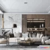 1117802 - LIVING ROOM 3D SCENES - VRAY RENDER - 270