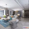 1117840 - LIVING ROOM 3D SCENES - VRAY RENDER - 289