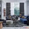 1117842 - LIVING ROOM 3D SCENES - VRAY RENDER - 290
