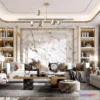 1117886 - LIVING ROOM 3D SCENES - VRAY RENDER - 312