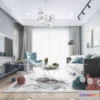 1117966 - LIVING ROOM 3D SCENES - VRAY RENDER - 352