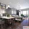 1118008 - LIVING ROOM 3D SCENES - VRAY RENDER - 373