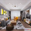 1118010 - LIVING ROOM 3D SCENES - VRAY RENDER - 374