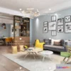 1118016 - LIVING ROOM 3D SCENES - VRAY RENDER - 377