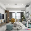 1118026 - LIVING ROOM 3D SCENES - VRAY RENDER - 382