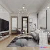 1118050 - LIVING ROOM 3D SCENES - VRAY RENDER - 394