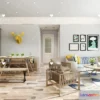 1118086 - LIVING ROOM 3D SCENES - VRAY RENDER - 412