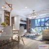 1118094 - LIVING ROOM 3D SCENES - VRAY RENDER - 416