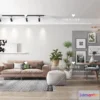 1118098 - LIVING ROOM 3D SCENES - VRAY RENDER - 418