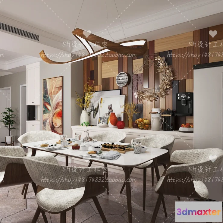 1118192 - LIVING ROOM 3D SCENES - VRAY RENDER - 465