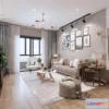 1118272 - LIVING ROOM 3D SCENES - VRAY RENDER - 505