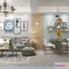 1118276 - LIVING ROOM 3D SCENES - VRAY RENDER - 507