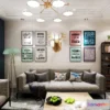 1118290 - LIVING ROOM 3D SCENES - VRAY RENDER - 514