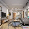 1118296 - LIVING ROOM 3D SCENES - VRAY RENDER - 517