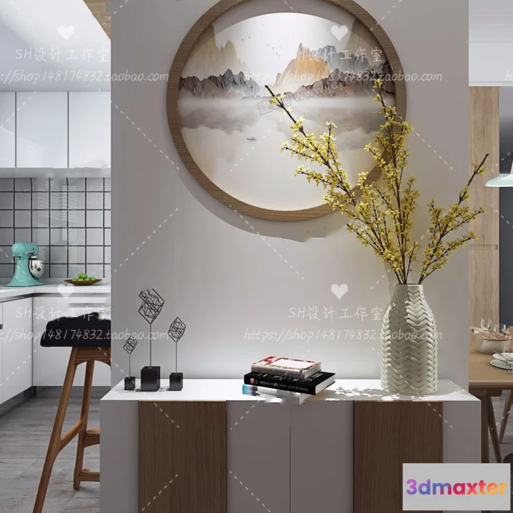 1118312 - LIVING ROOM 3D SCENES - VRAY RENDER - 525