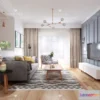 1118324 - LIVING ROOM 3D SCENES - VRAY RENDER - 531