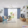1118326 - LIVING ROOM 3D SCENES - VRAY RENDER - 532