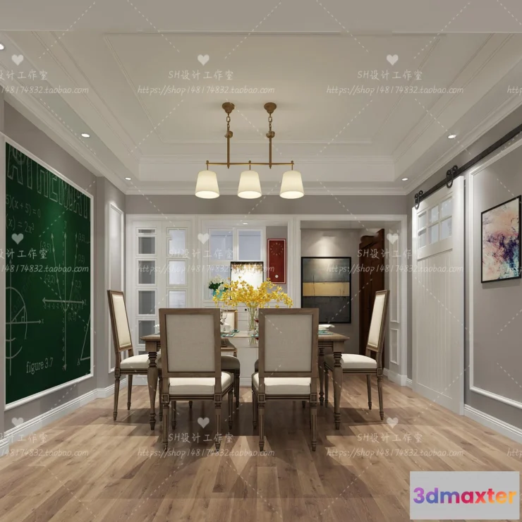 1118396 - LIVING ROOM 3D SCENES - VRAY RENDER - 567