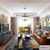 1118438 - LIVING ROOM 3D SCENES - VRAY RENDER - 588