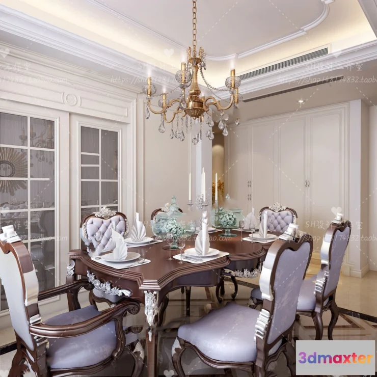 1118446 - LIVING ROOM 3D SCENES - VRAY RENDER - 592