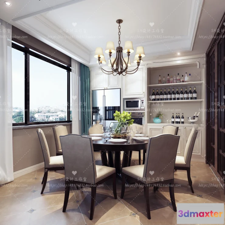 1118476 - LIVING ROOM 3D SCENES - VRAY RENDER - 607